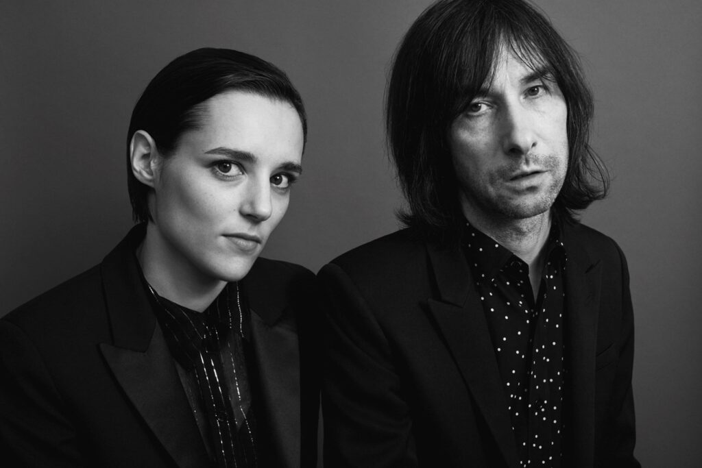 Bobby Gillespie and Jennhy Beth